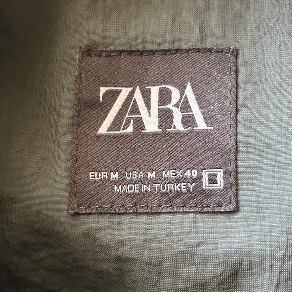 Zara Men’s jacket coat medium breathable fall preppy professional - Picture 3 of 7
